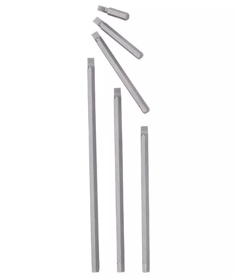 1.0x6.0 SLOTTED SCREWDRIVER BIT 1/4"HEX 30MML