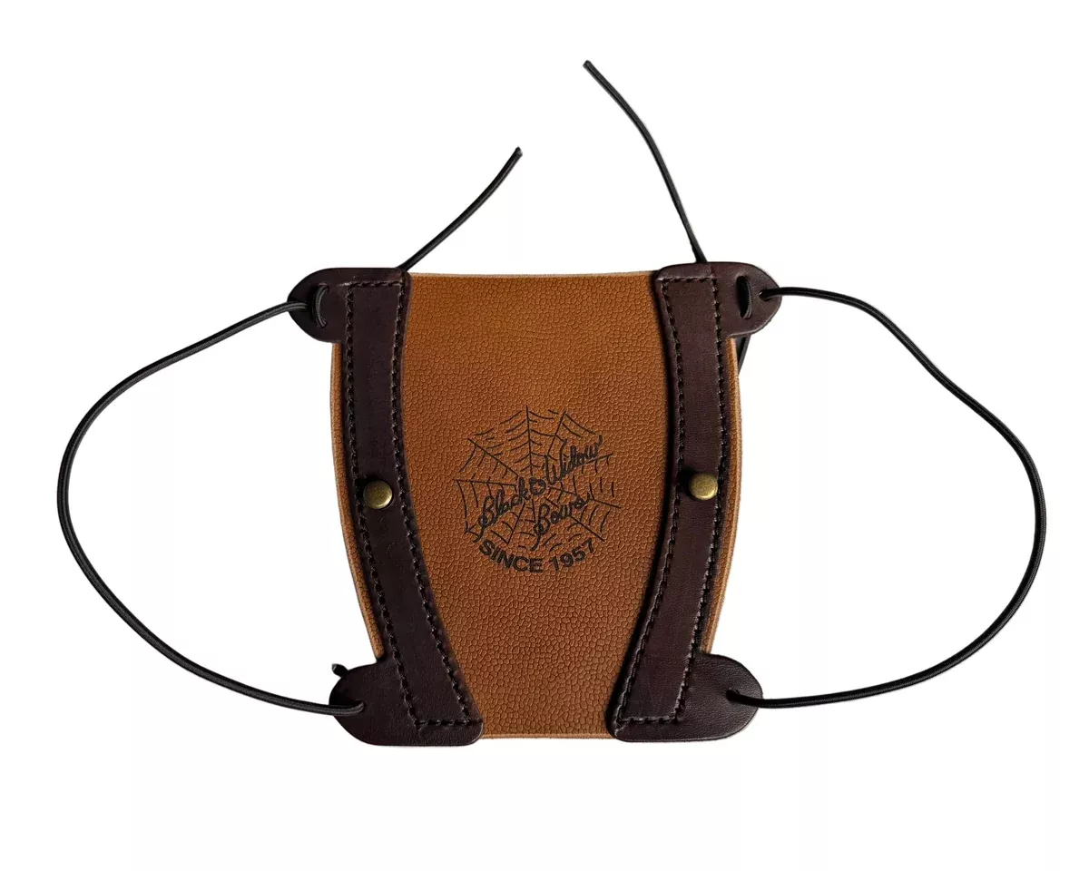 #202 Thunderhorn Black Widow Leather Arm Guard