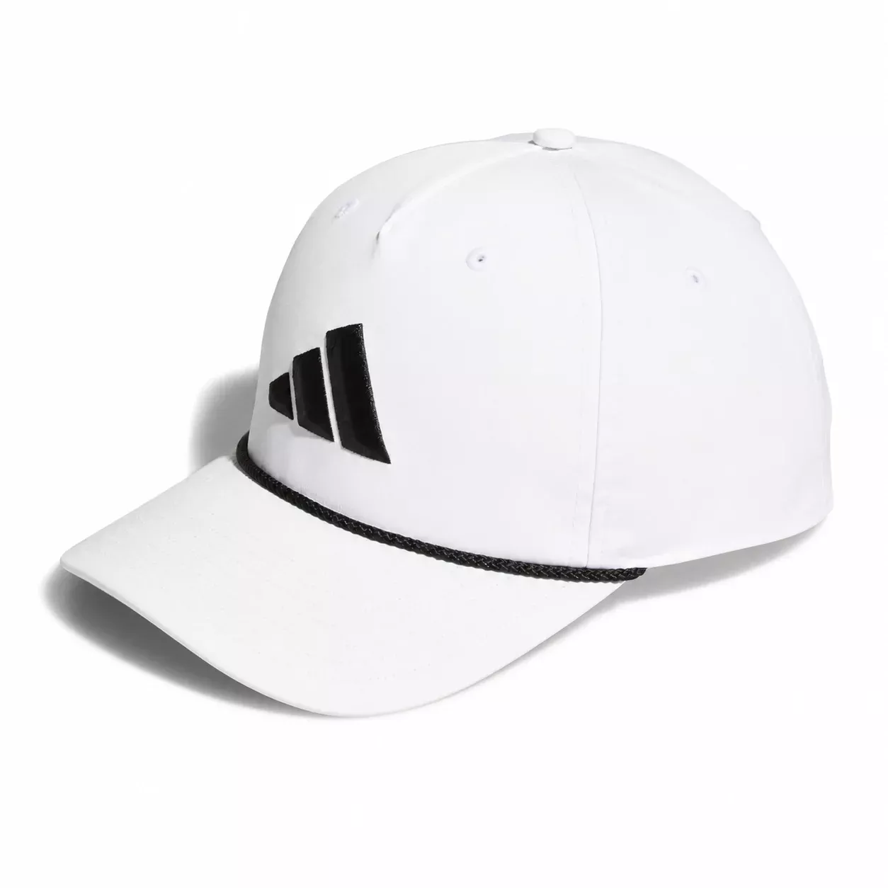 Adidas Tour 5-Panel Golf Hat | White/Black