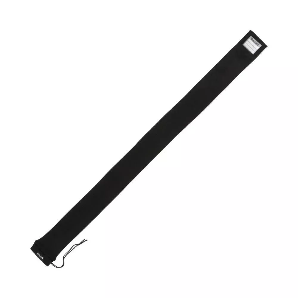 Allen 52" Gun Sock with Writeable ID Label Rifles with Scopes & Shotguns-Black