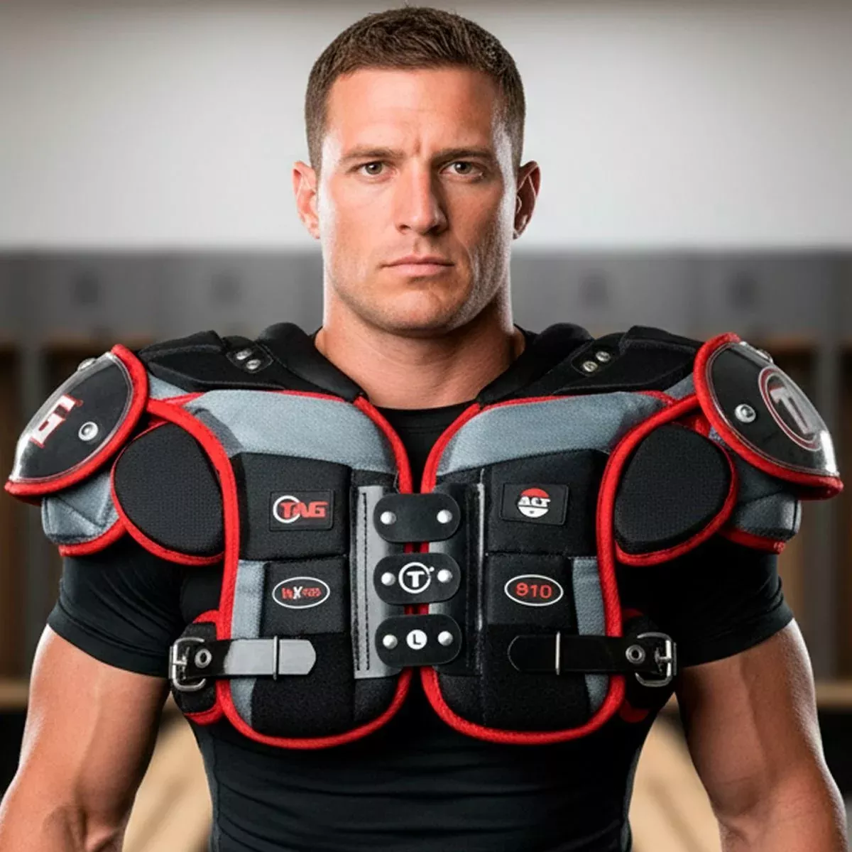 ALT4 Football Shoulder Pads - Position Specific Options