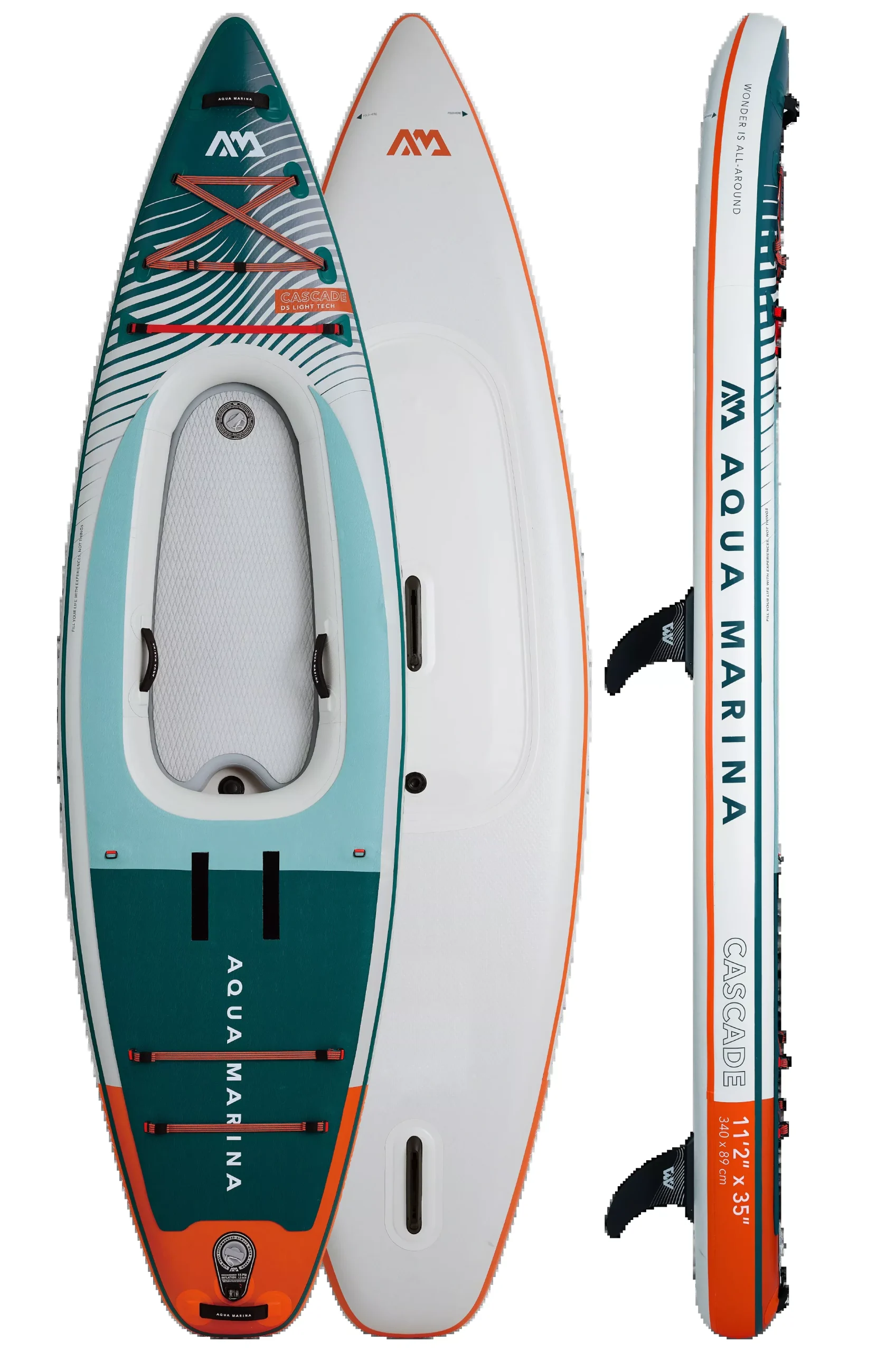 Aqua Marina Cascade Inflatable SUP-Kayak with 2-in-1 DUAL-TECH Paddle *PREORDER*