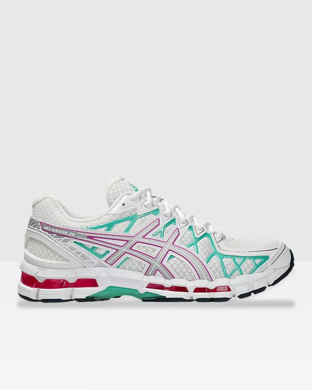 Asics Gel Kayano 20 - Bleu/Rose/Blanc
