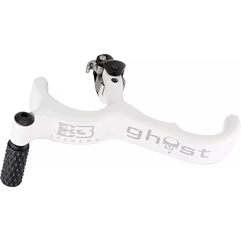 B3 Archery Ghost Back Tension Release - White