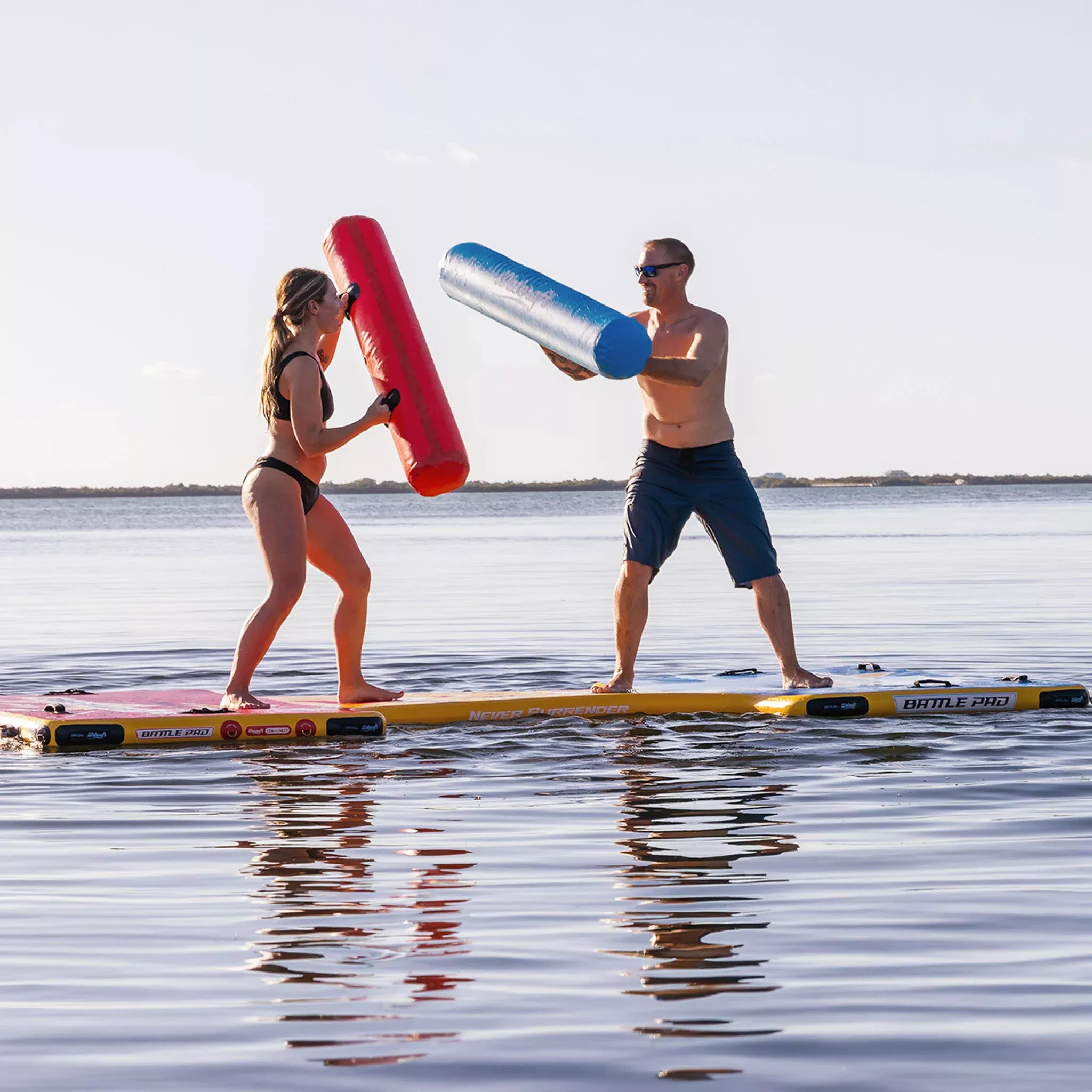 BattlePad Water Battle Platform - Inflatable Floating Mat