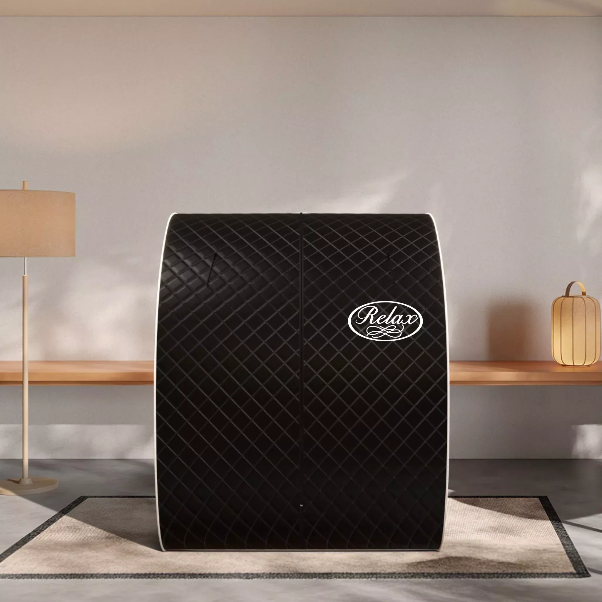 Black Pro Relax Sauna - Portable Far Infrared Sauna