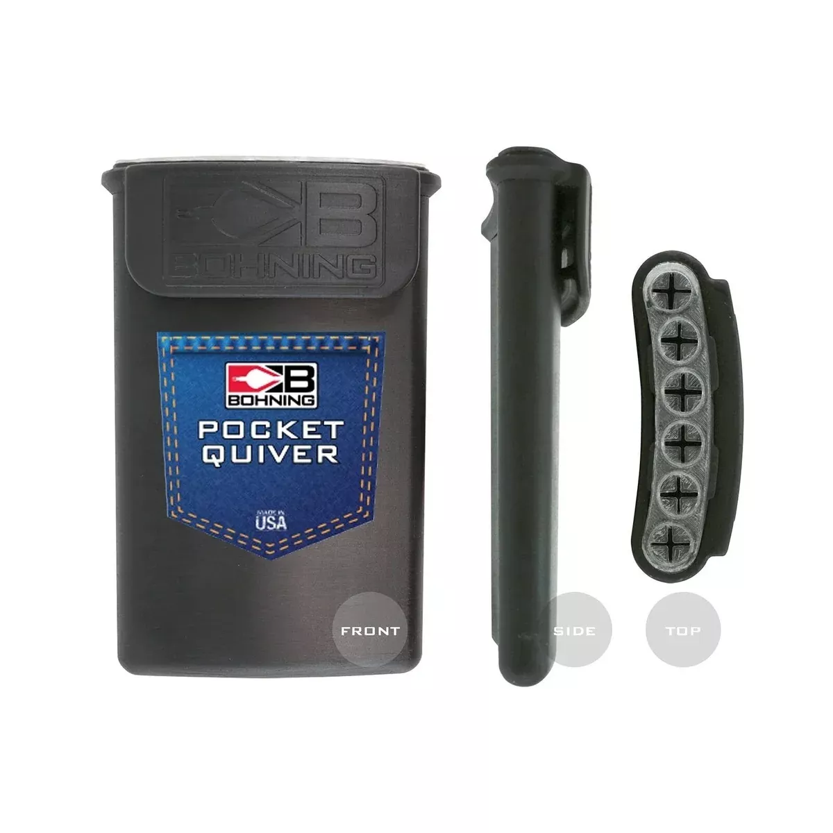 Bohning Pocket Arrow Quiver - Black