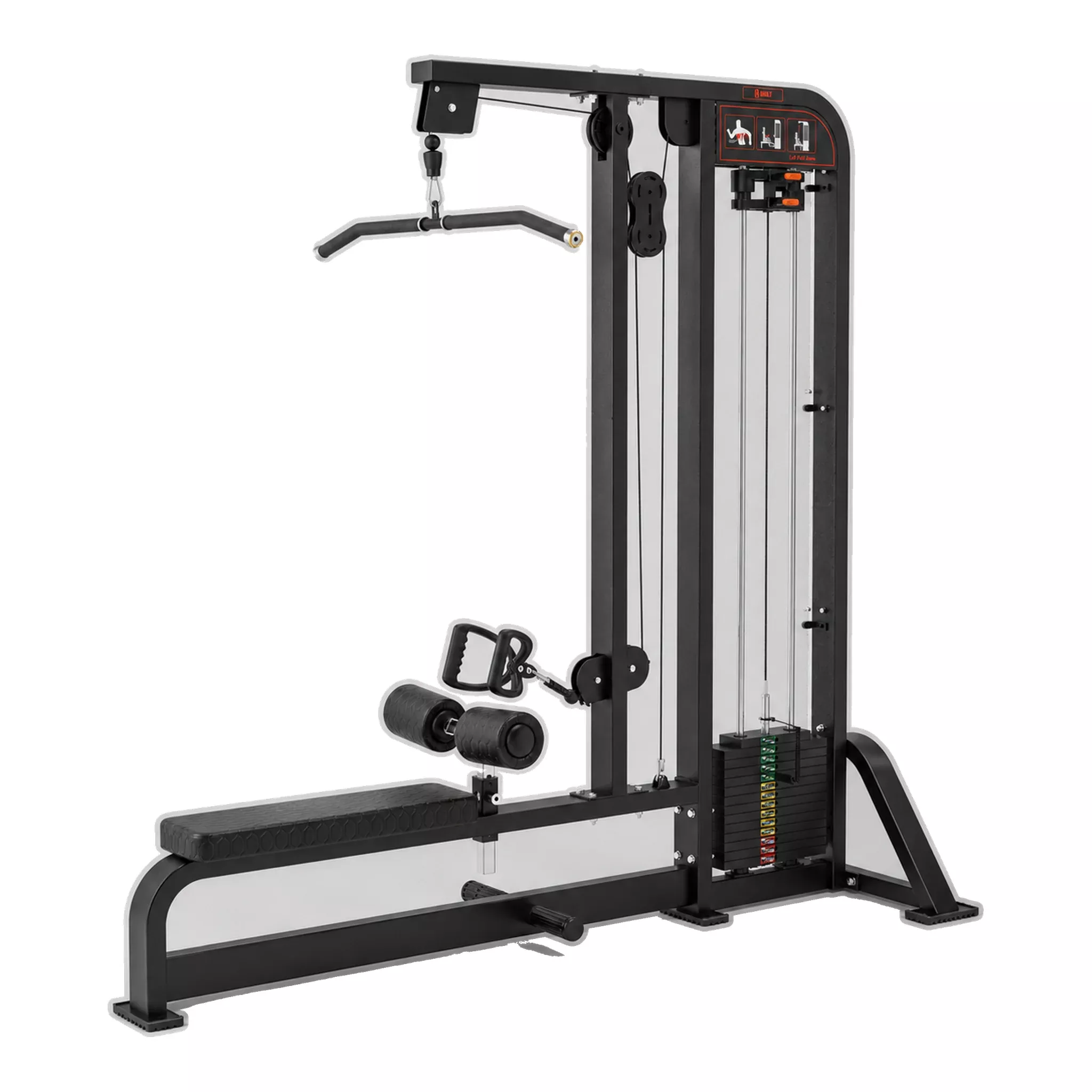 BUILT Strength Compact Lat Pulldown / Low Row Combo (New)