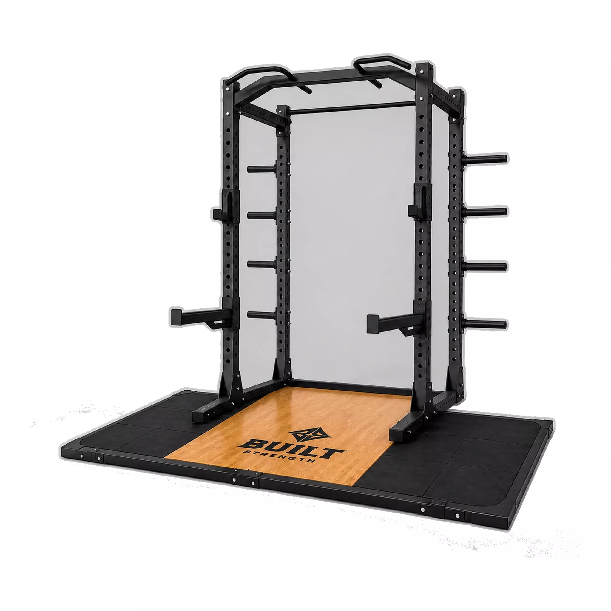 BUILT Strength Foundation Series Half Rack & Deadlift Platform (New)