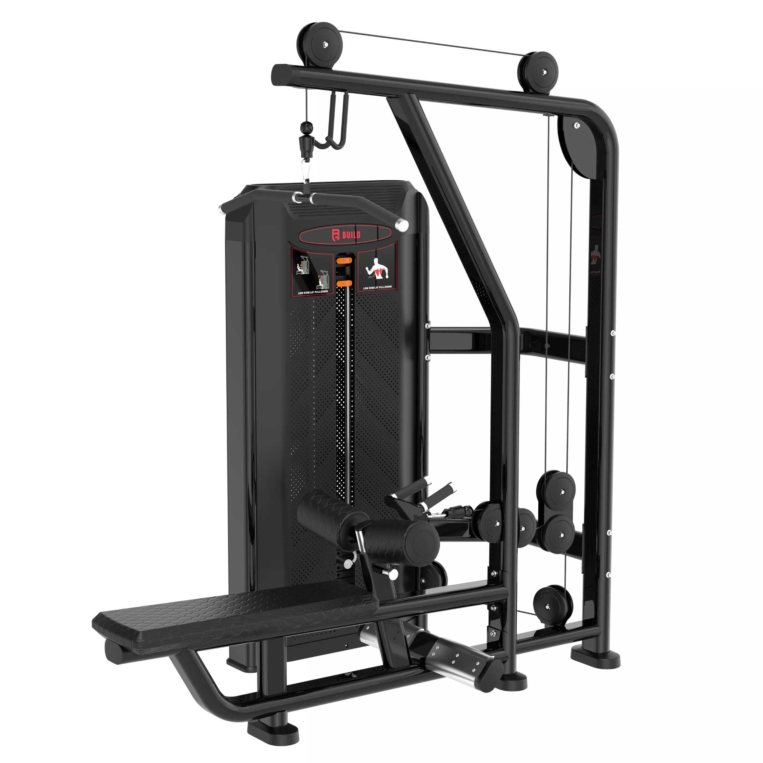 BUILT Strength Fractal Series Lat Pulldown / Low Row (New)