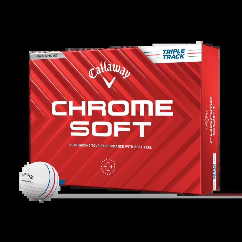 Callaway Chrome Soft Triple Track 2024 Golf Balls