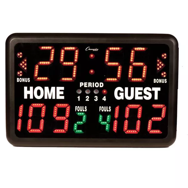 Champion Sports Tabletop Indoor Electronic Scoreboard