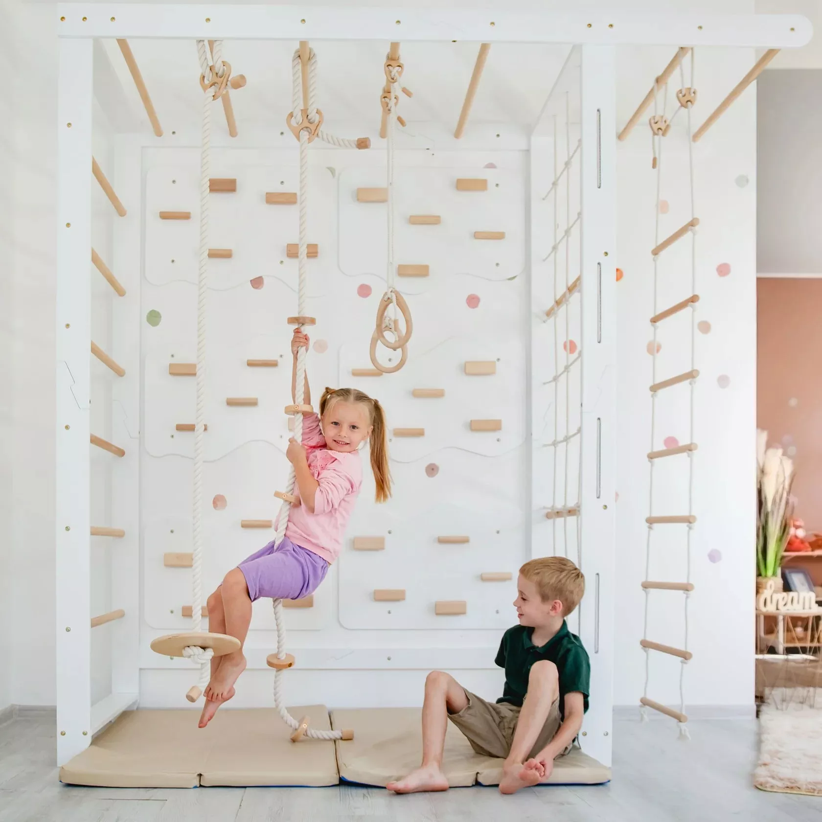Climbing Playground by Wood and Hearts