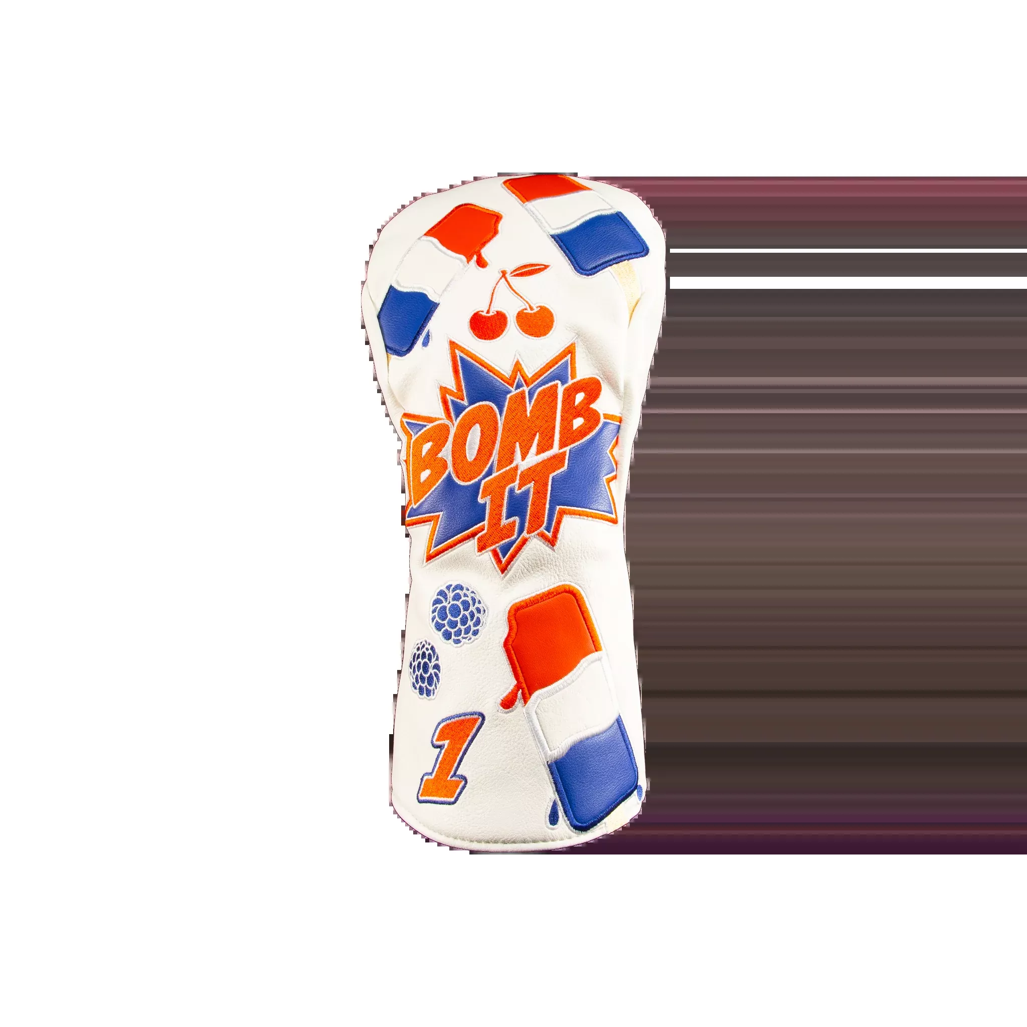 CMC Design Bomb It Driver Headcover- White