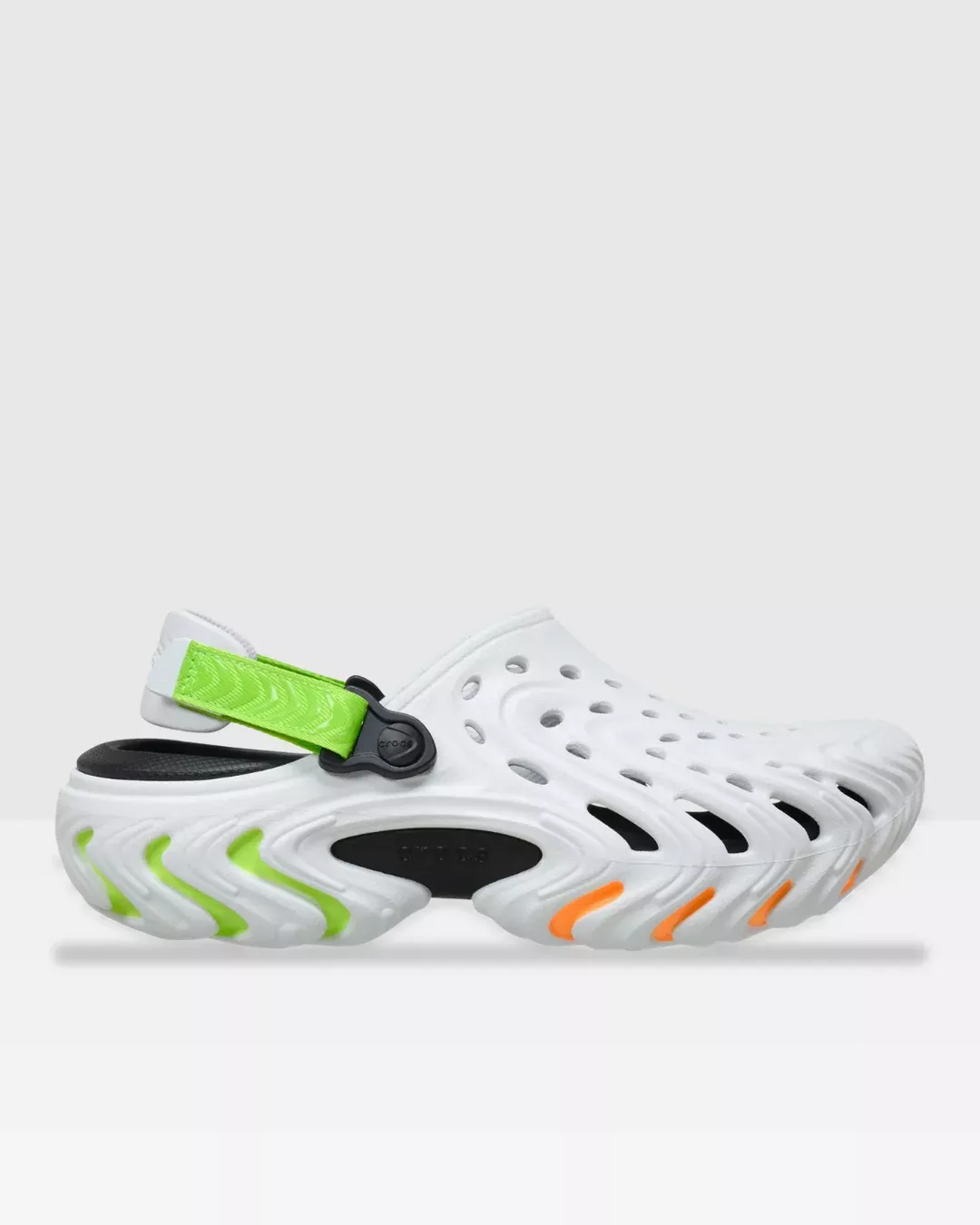 Crocs Echo Clogs II - Blanc/Vert/Orange