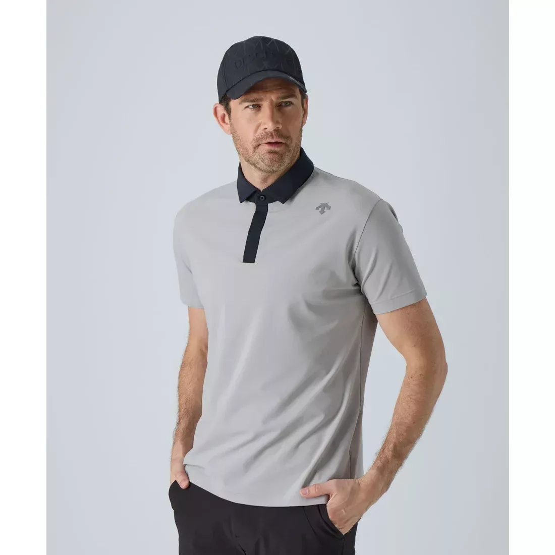 DESCENTE GOLF ACMT Men's FlexMoveR Short-Sleeve Shirt