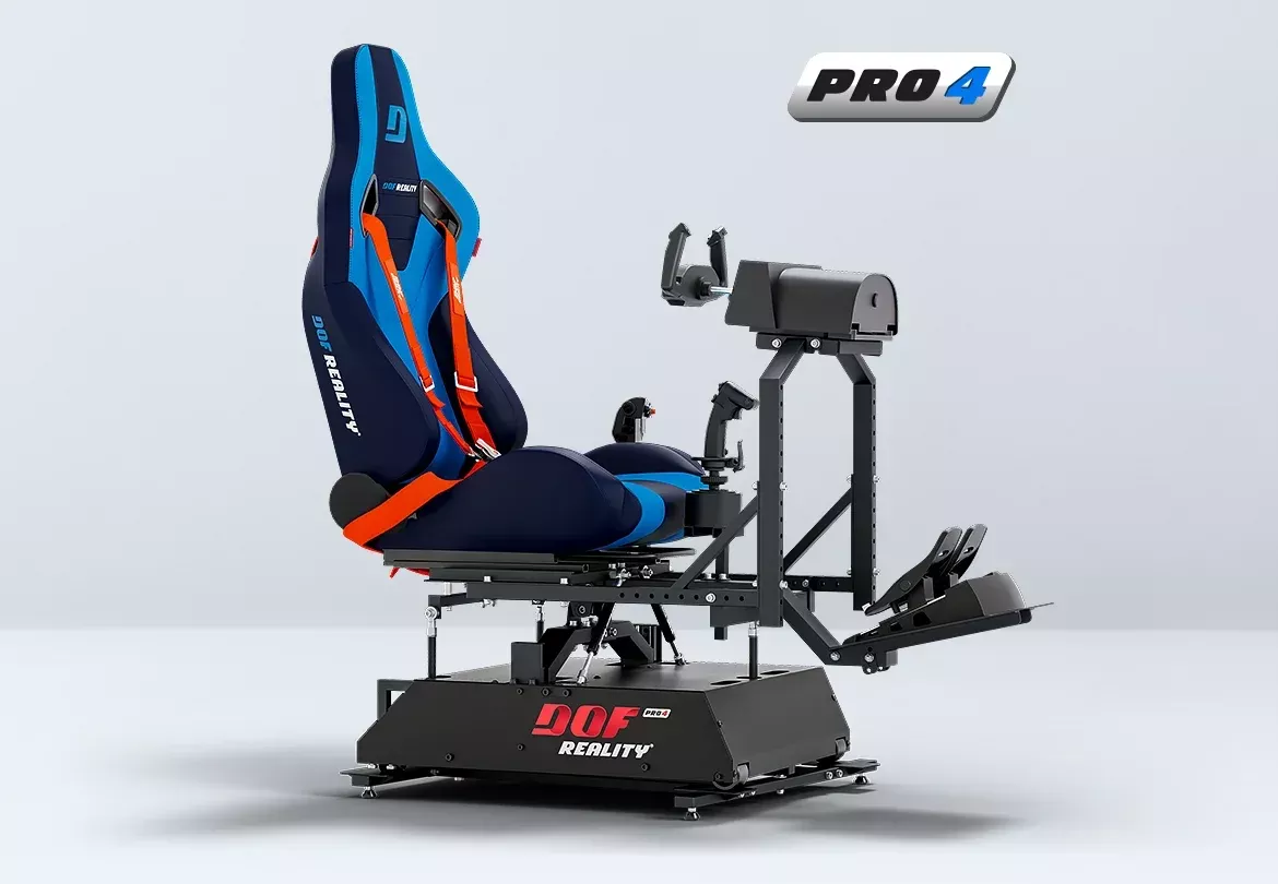 DOF Reality P4 PRO 4-Axis Flight Motion Simulator Platform