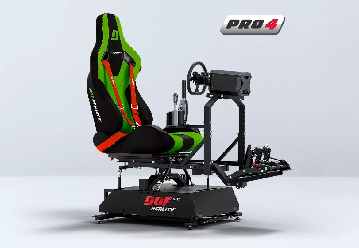 DOF Reality P4 PRO 4-Axis Motion Racing Simulator Platform
