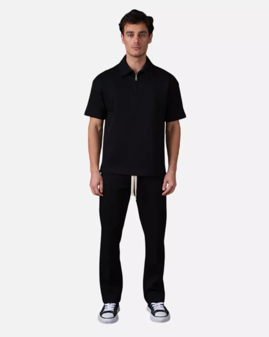 Ensemble Pantalon et Polo - Noir