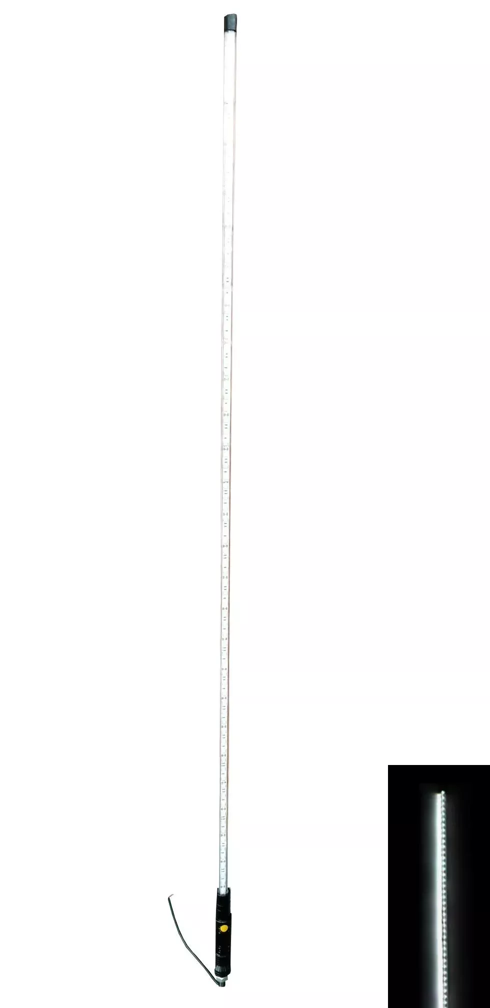 Enthuze 4FT Flexible LED Whip with Quick DC Connection