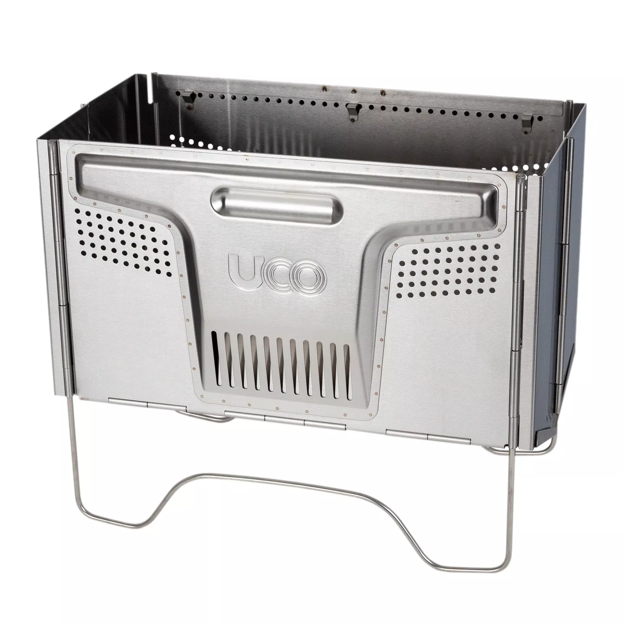 Flatpack Smokeless Firepit and Grill