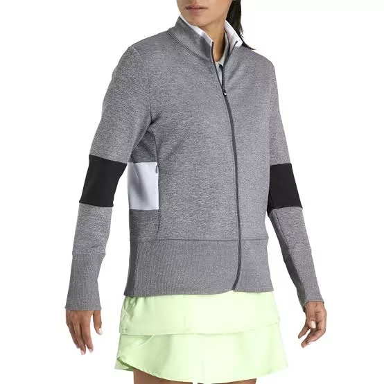 FootJoy Women's Full-Zip Midlayer | Heather Grey