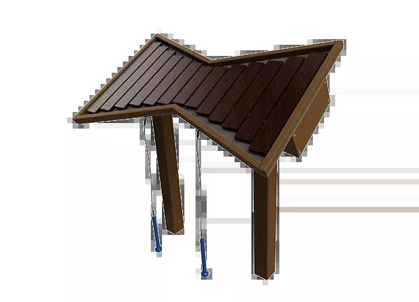 Freenotes Cadence Outdoor Marimba - 13-Note Park & Playground Instrument