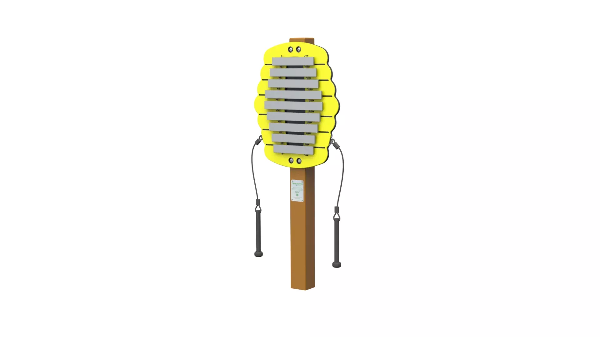 Freenotes Harmony Hive Metallophone - Park and Playground Musical Instrument