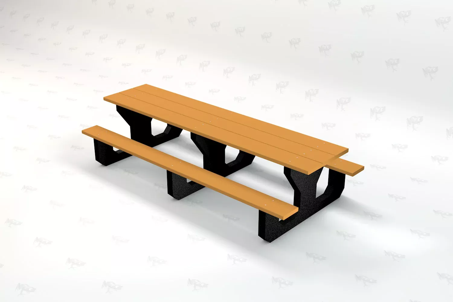 Frog Furnishings 6ft Toddler Picnic Table - Recycled Plastic
