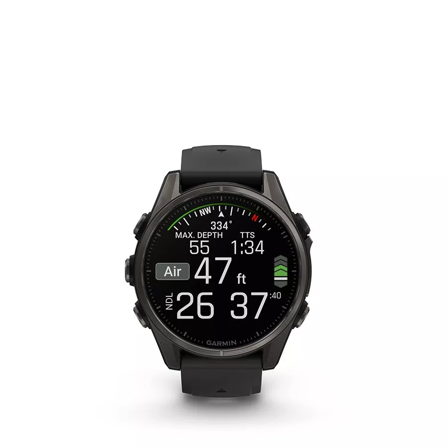 Garmin Fenix 8 AMOLED GPS Watch - 43mm Sapphire Edition