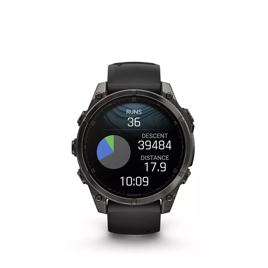 Garmin Fenix 8 AMOLED GPS Watch with Sapphire Lens, 47mm