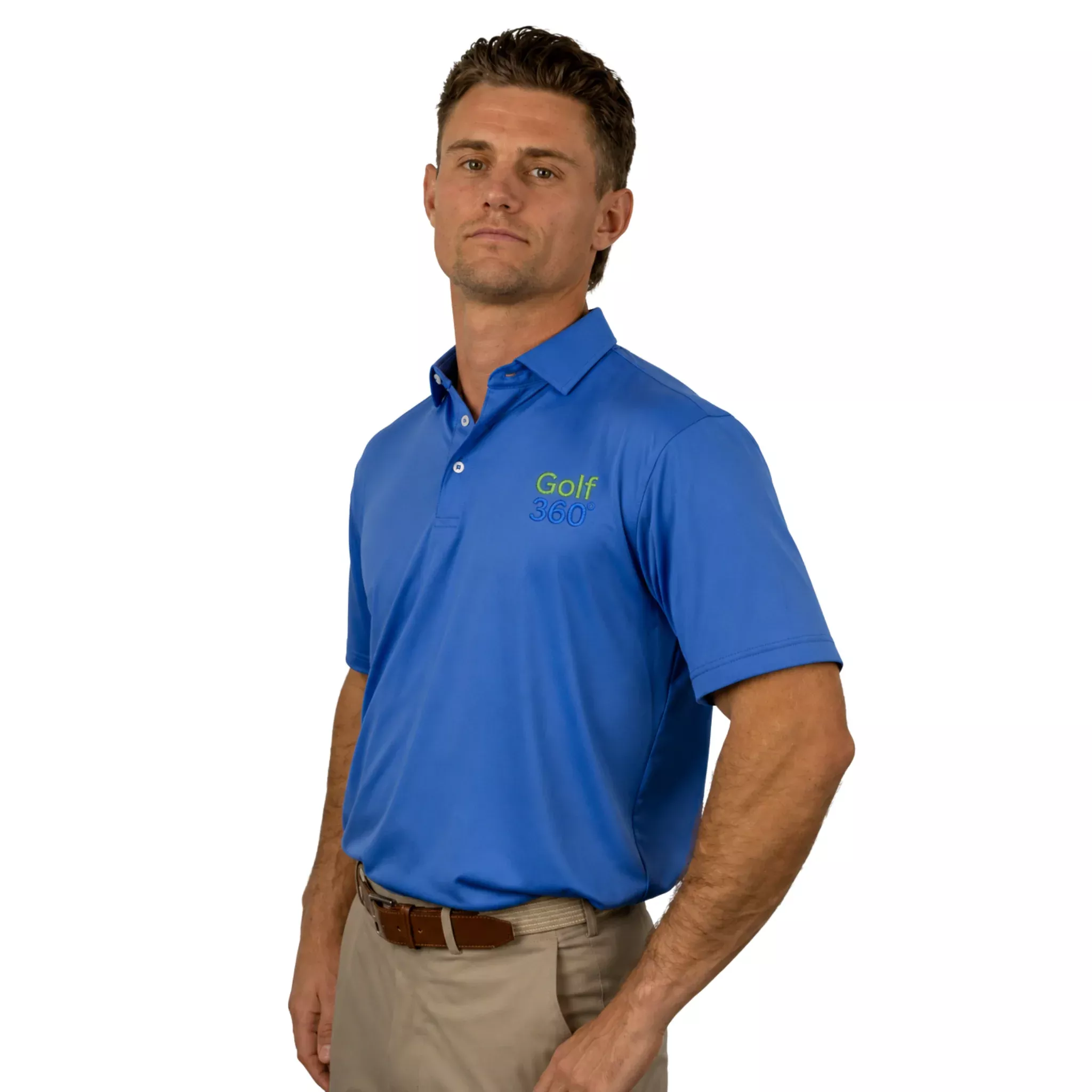 Golf 360 38° South Men's Golf Polo | Regatta Blue
