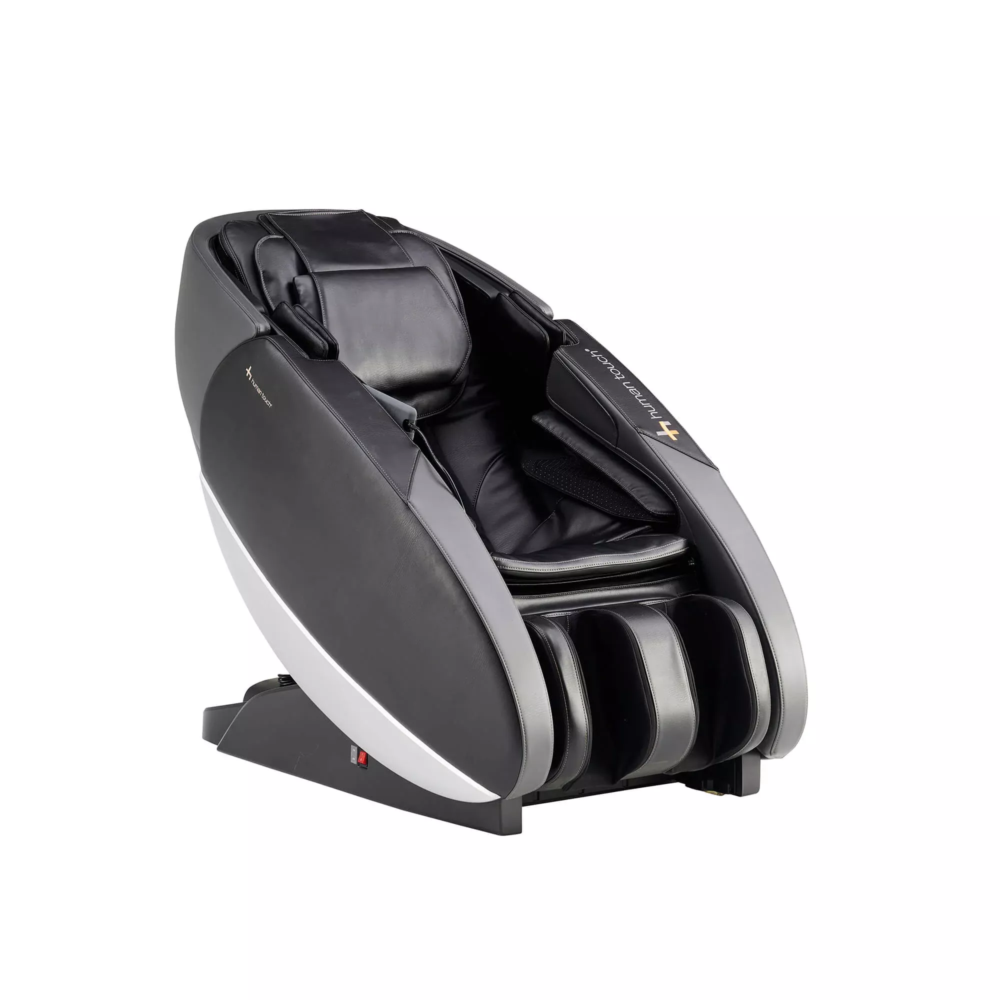 Human Touch Novo XT PRO SE Massage Chair - Antimicrobial Sofhyde, Black/Gray