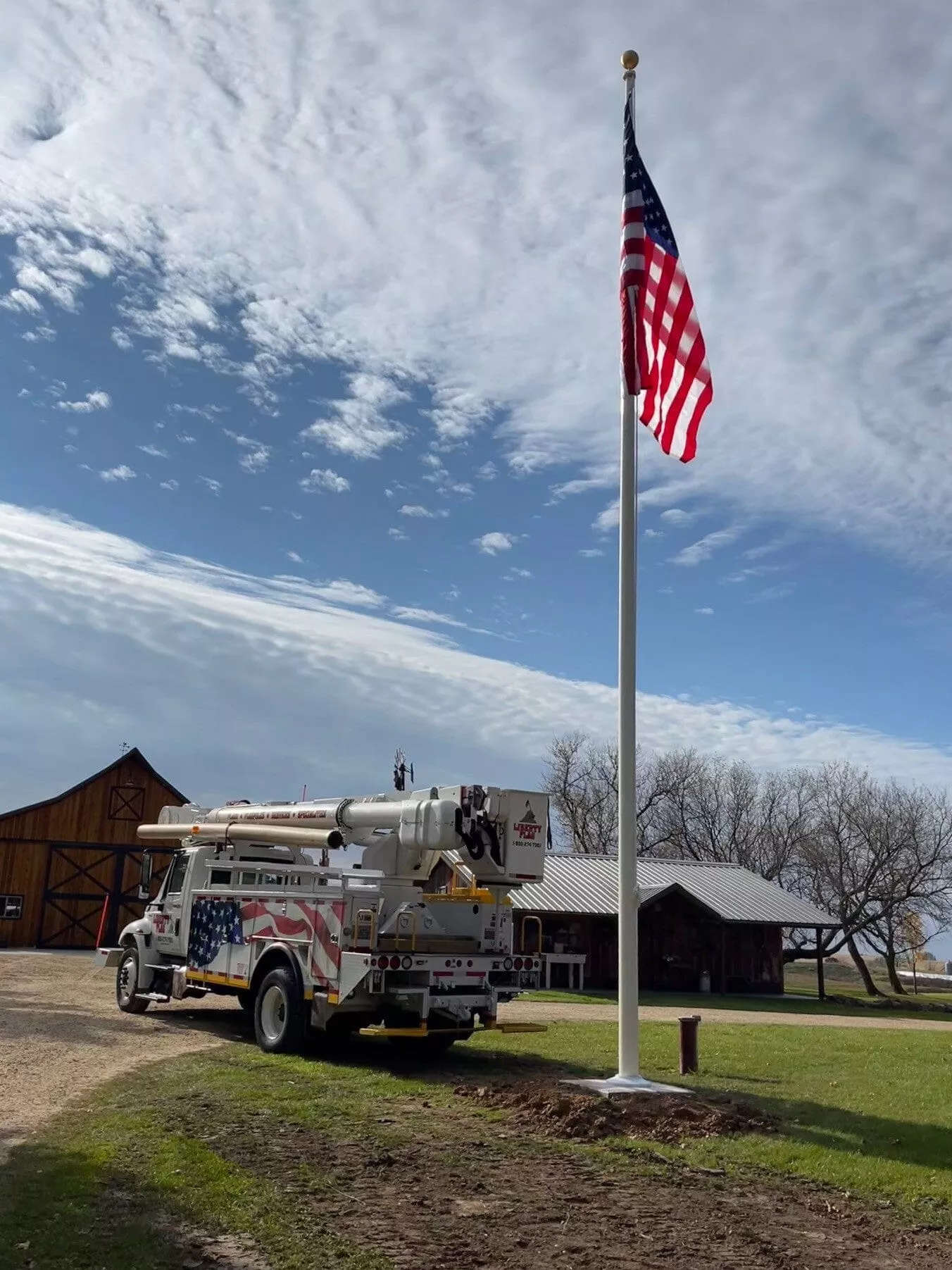 Independance Fiberglass Flagpole