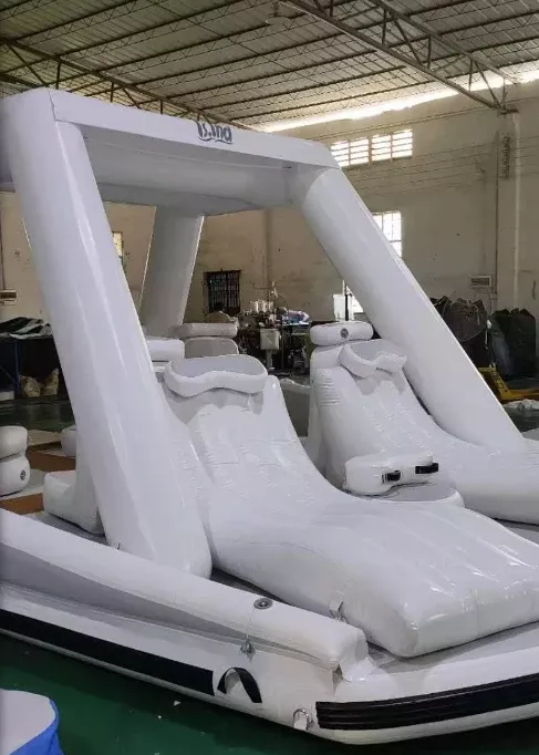 Inflatable Islands E-Go3 Lounger Island for 8 Adults