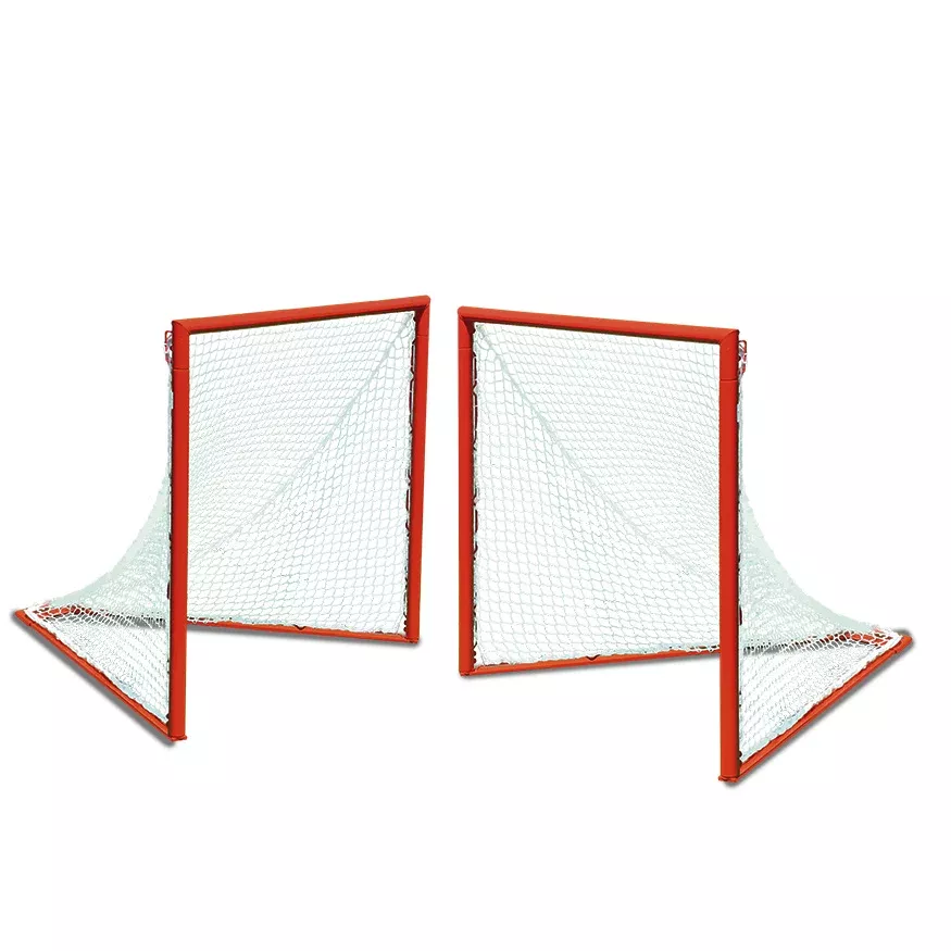 Jaypro Sports Official Box Lacrosse Goal Package 4x4 ft - 2 Goals & Nets