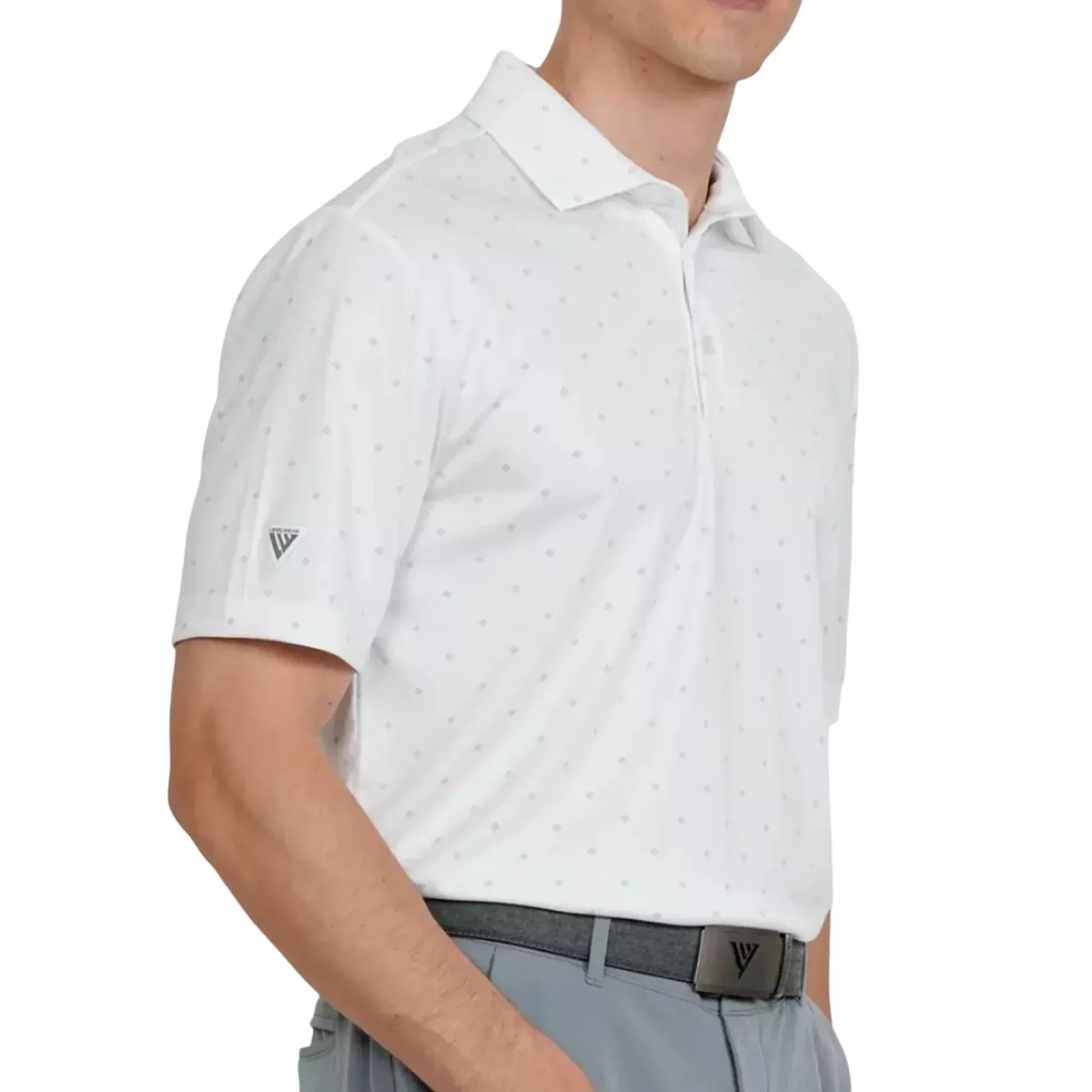 Levelwear Inlay Polo | White