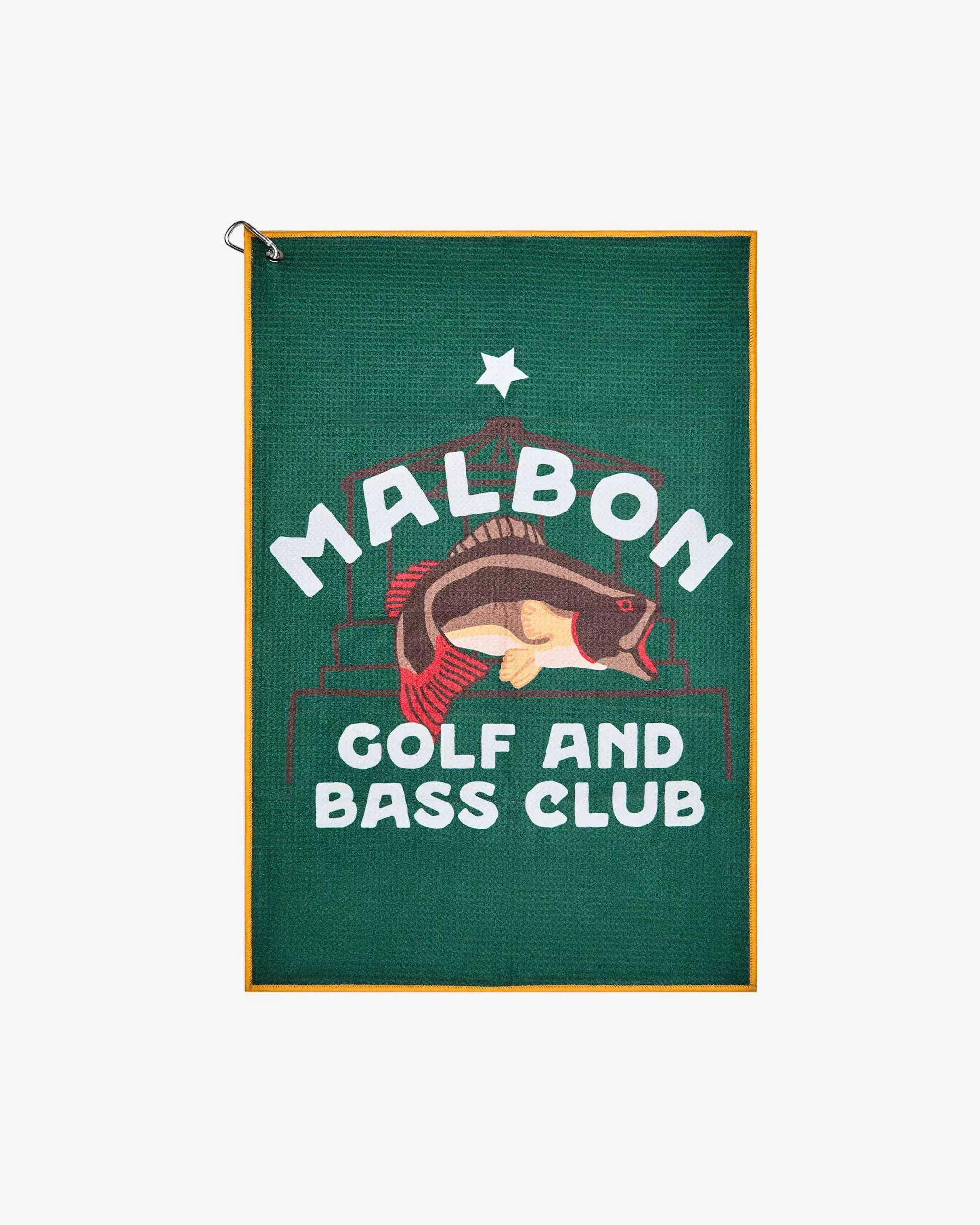 Malbon Bass Club Golf Towel