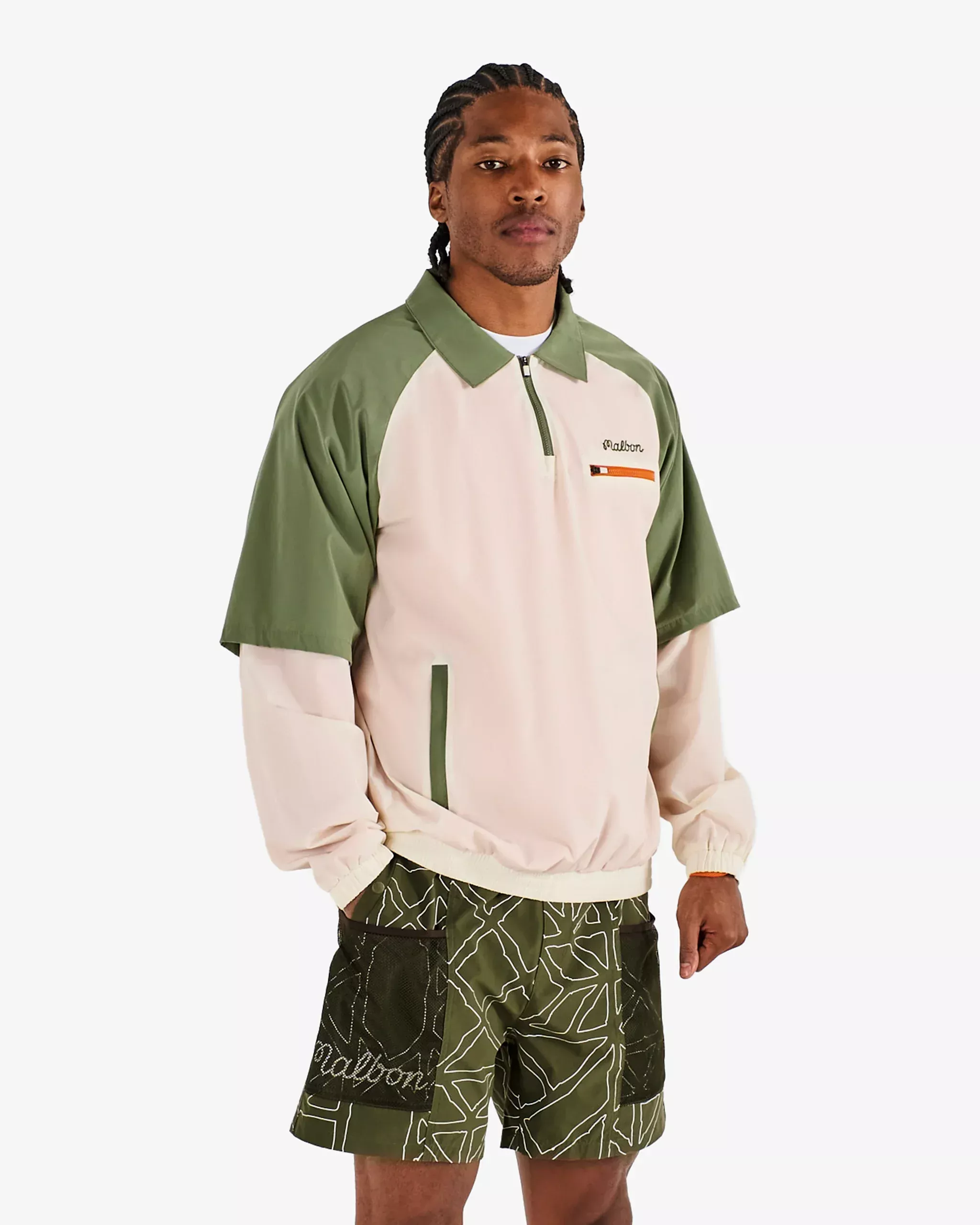 Malbon Golf Men Marina Windshirt