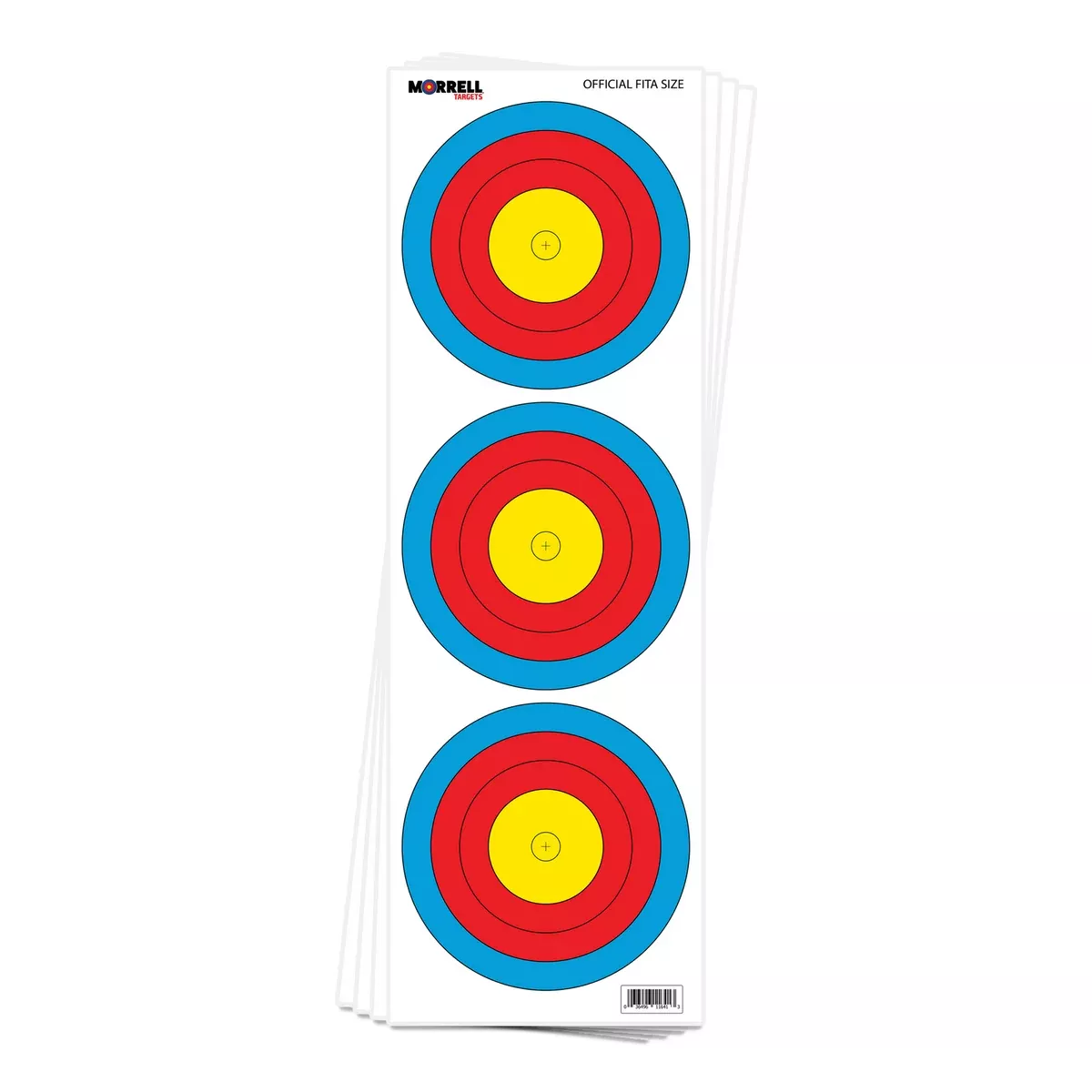 Morrell FITA Compound Paper Face Archery Target - 100/Pack