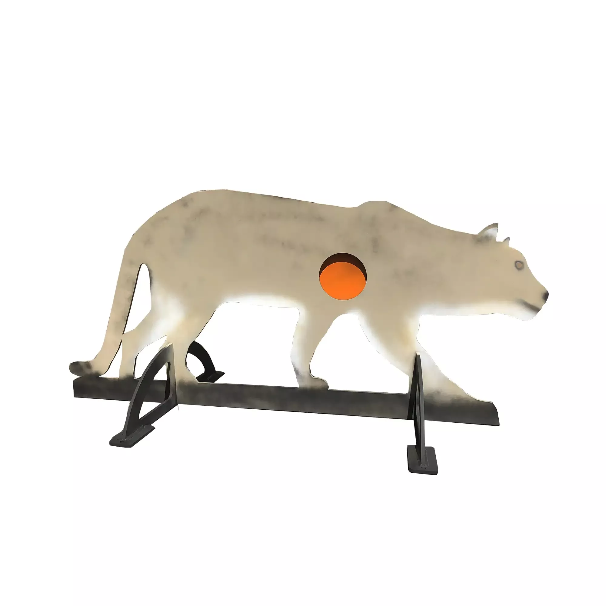 MR Target Cougar Reactive Steel Animal Hunting Target - AR500