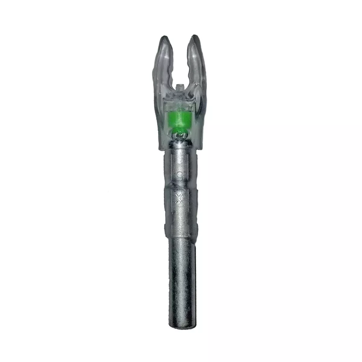 Muzzy Bowfishing Green Lighted Nocks for Carbon Composite Fish Arrows - 3/Pack