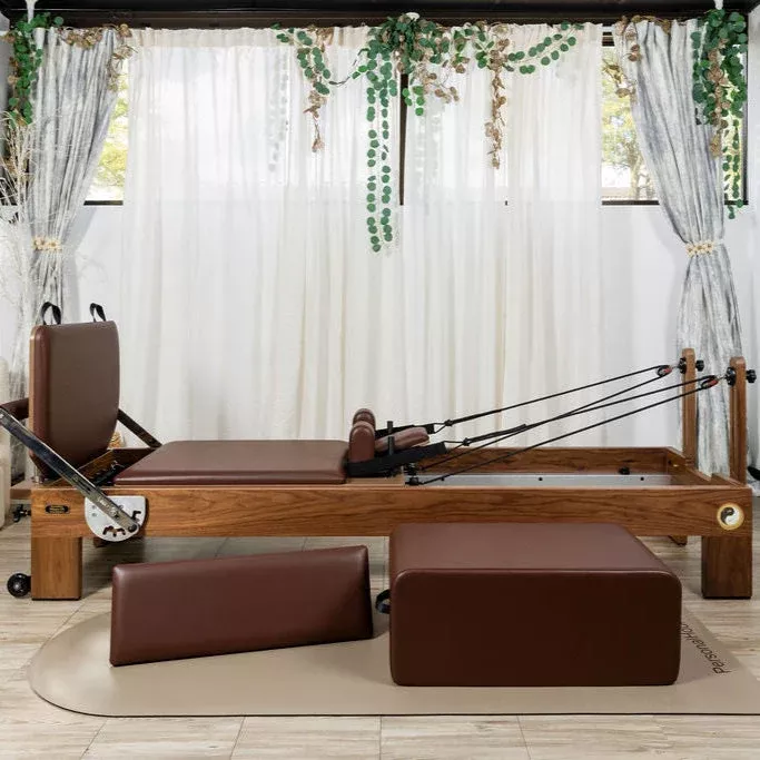 Nano La Force Plus Walnut Studio Reformer (RE027) by Personal Hour