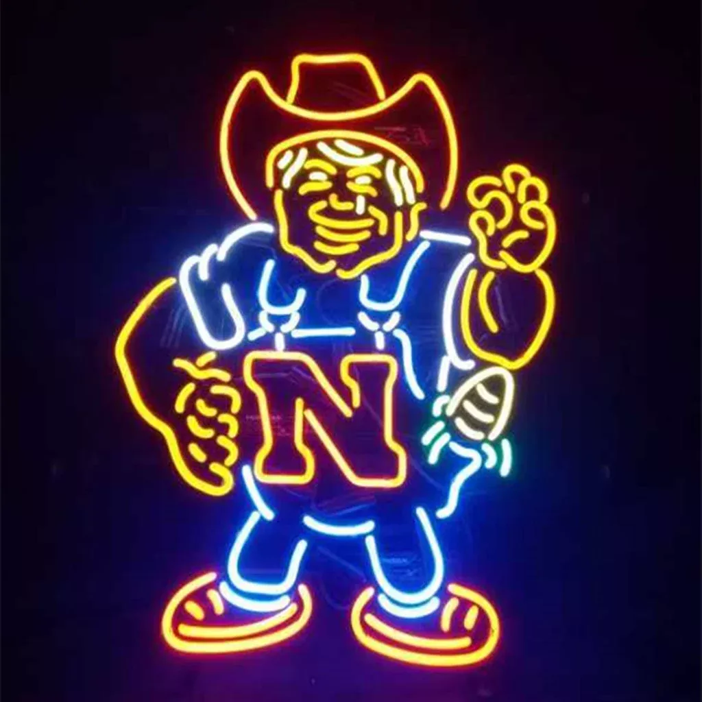 Nebraska Herbie Neon Sign