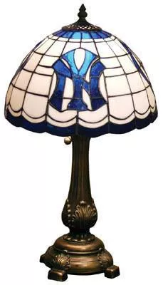 New York Yankees MLB Stained Glass Lamp