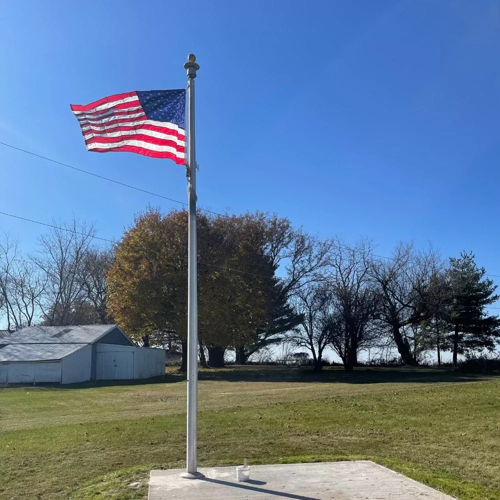 Premier HD Aluminum Flagpole - Internal Winch System