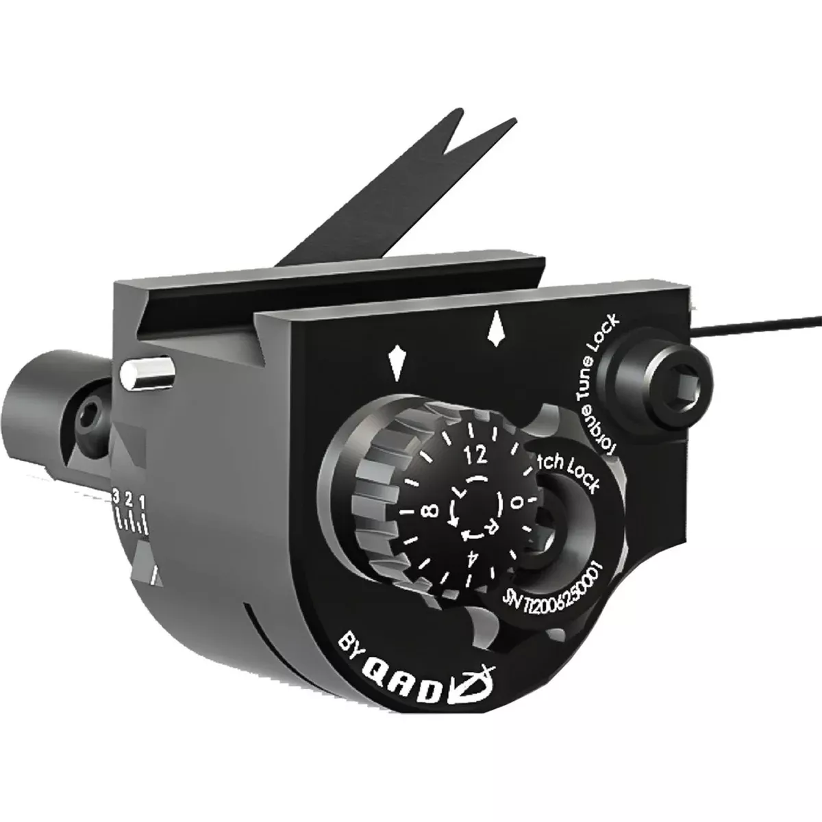 Qad UltraRest TRi SwitchIt Housing Left or Right Hand - Black