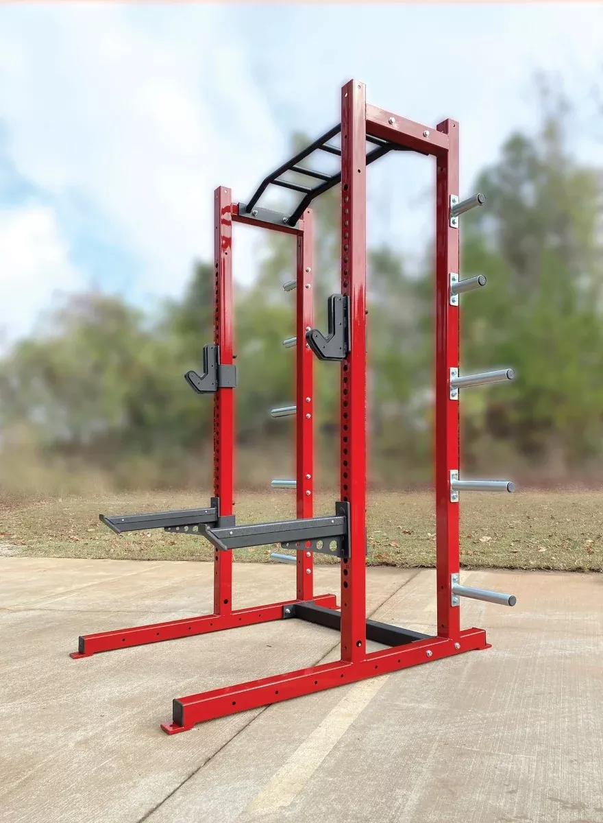 Rae Crowther Varsity Patriot Half Rack - 8'3" Heavy Duty Steel