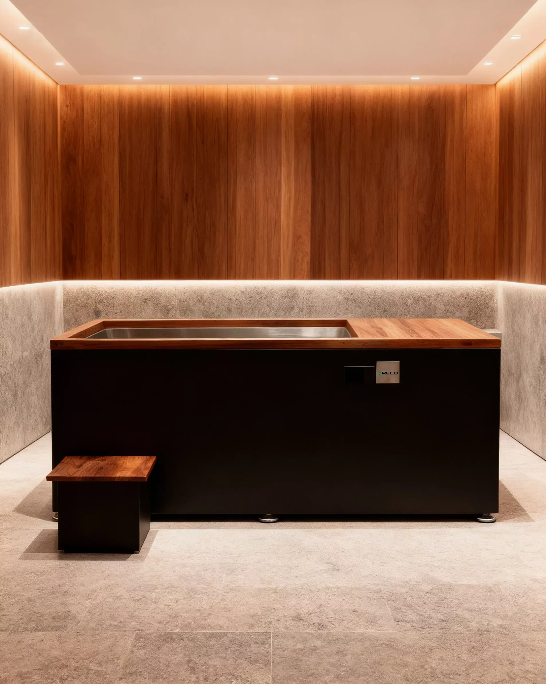 RECO Oasis Cold Plunge Tub with Chiller System