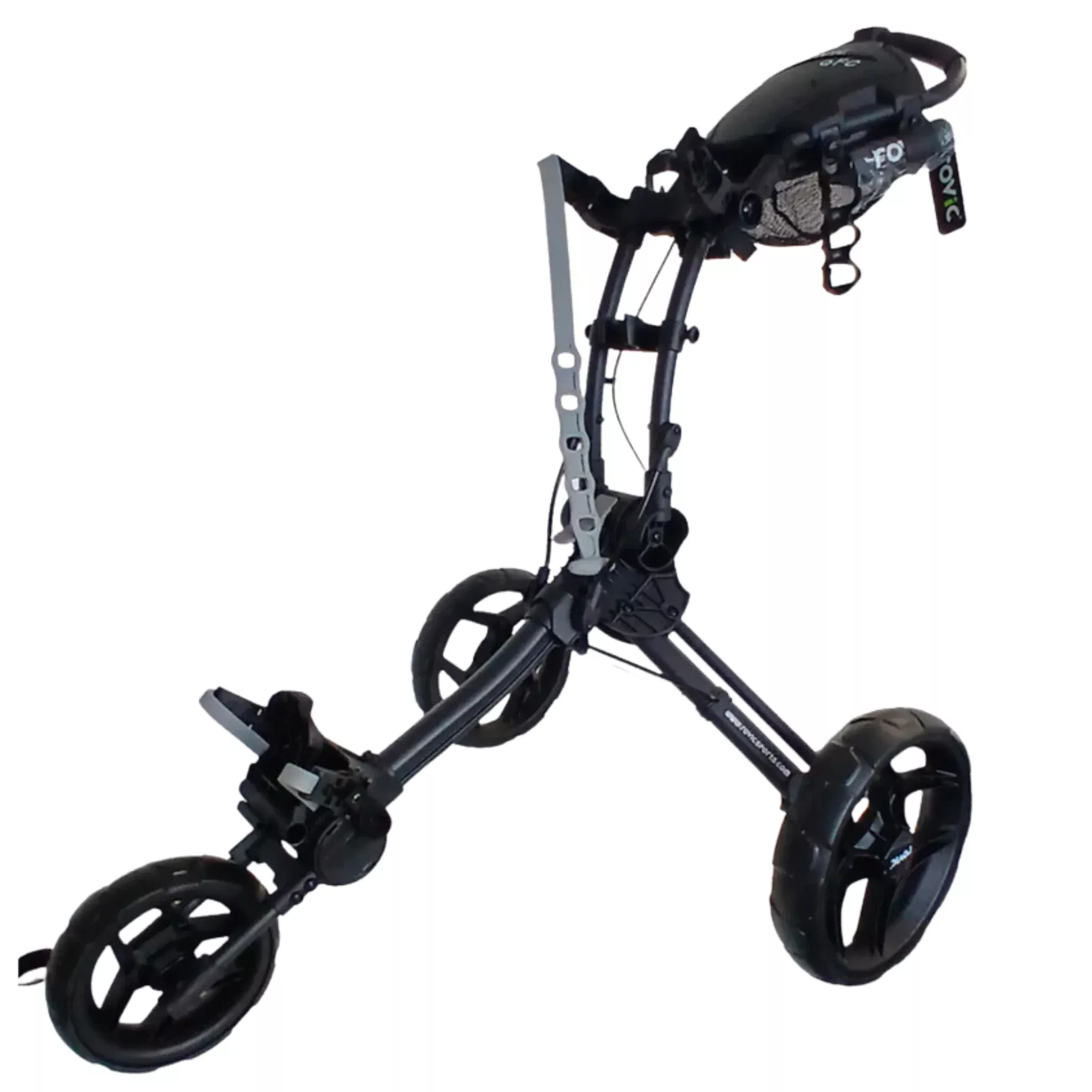 Rovic QFC Compact Trundler | Charcoal/Black